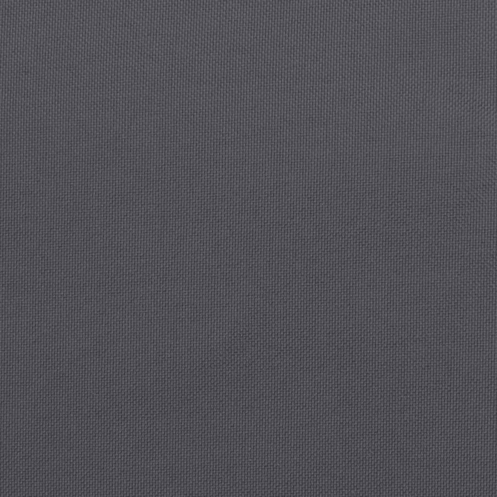 Jastuk za vrtnu klupu antracit 180 x 50 x 7 cm tkanina Oxford
