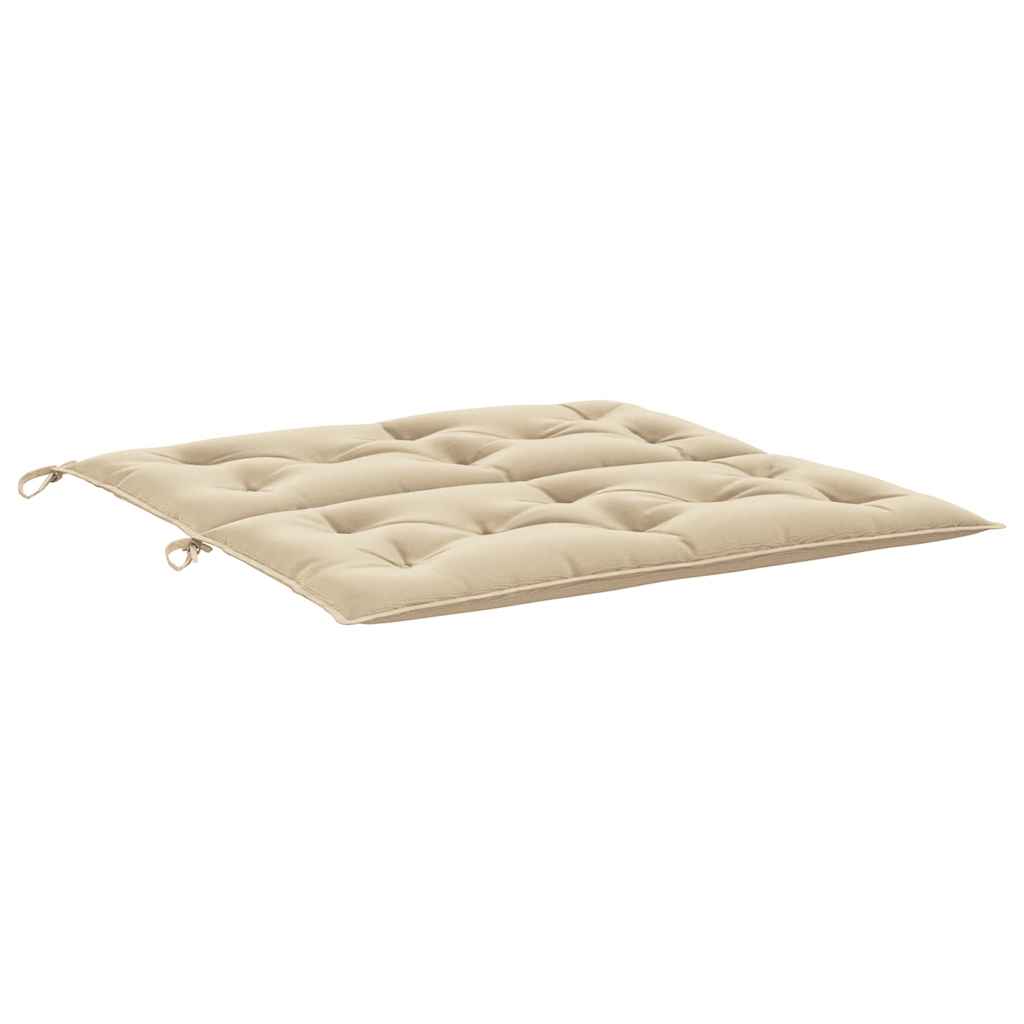 Jastuk za vrtnu klupu bež 100 x (50 + 50) x 7 cm tkanina Oxford
