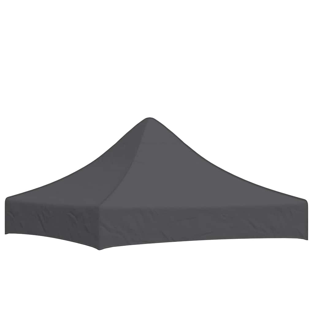 Krov za šator za zabave 2 x 2 m antracit 270 g/m²