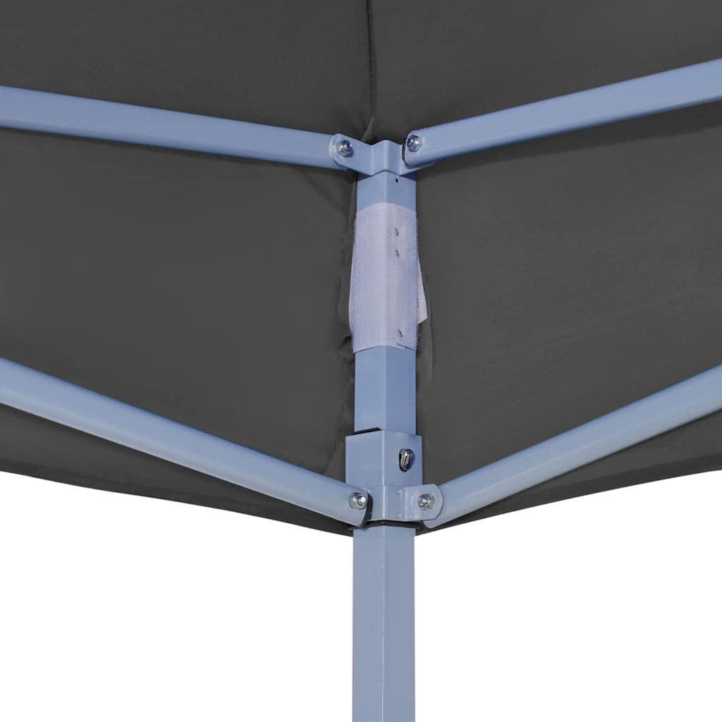 Krov za šator za zabave 2 x 2 m antracit 270 g/m²