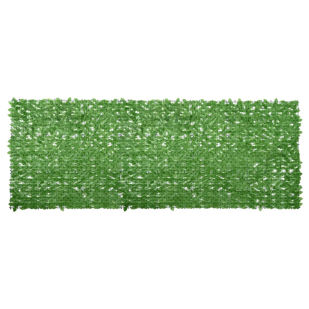 Balkonski zastor sa zelenim lišćem 400 x 150 cm