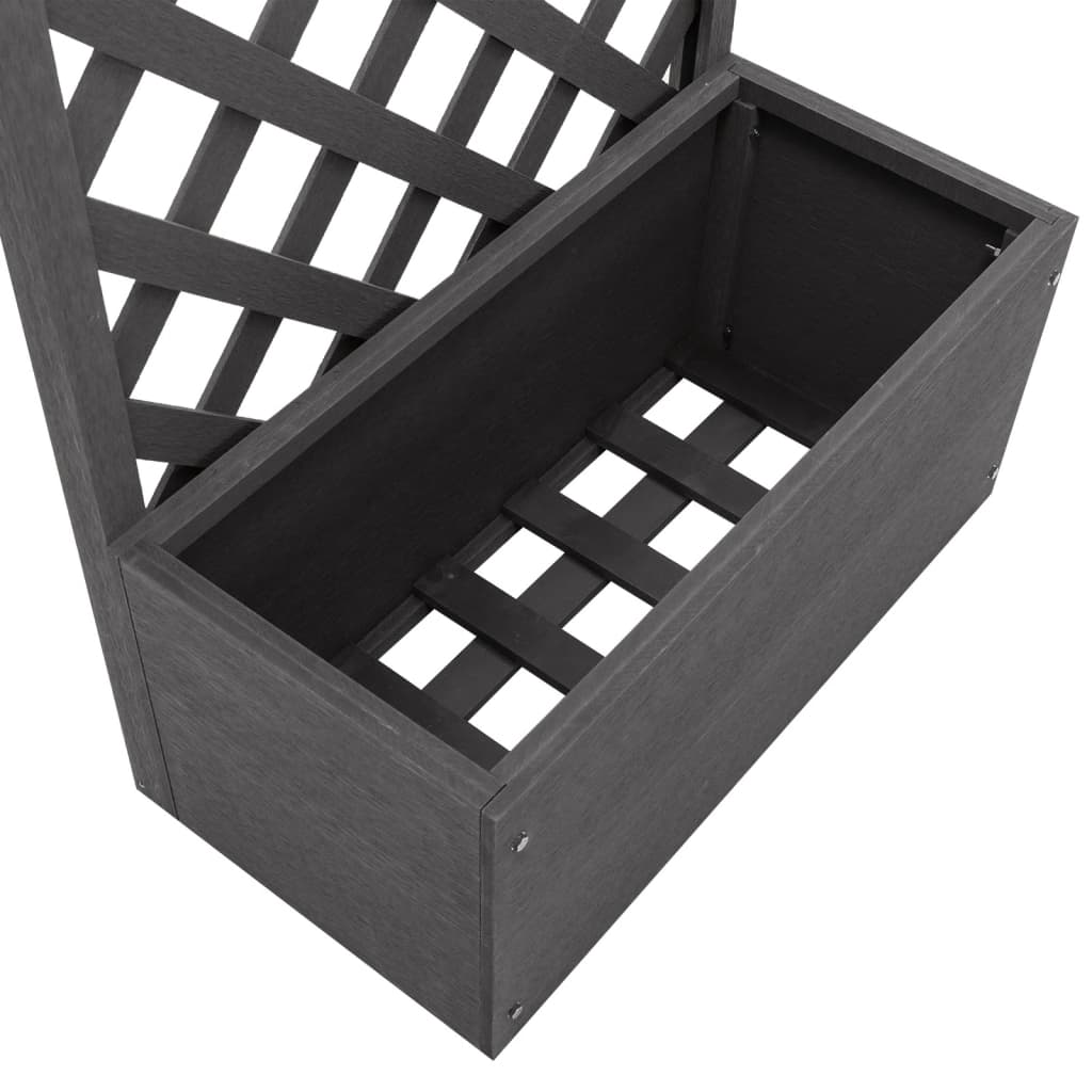 Sadilica s rešetkom 65 x 30 x 135 cm WPC