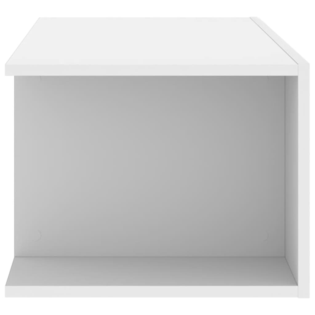TV ormarić s LED svjetlima bijeli 90 x 39 x 30 cm
