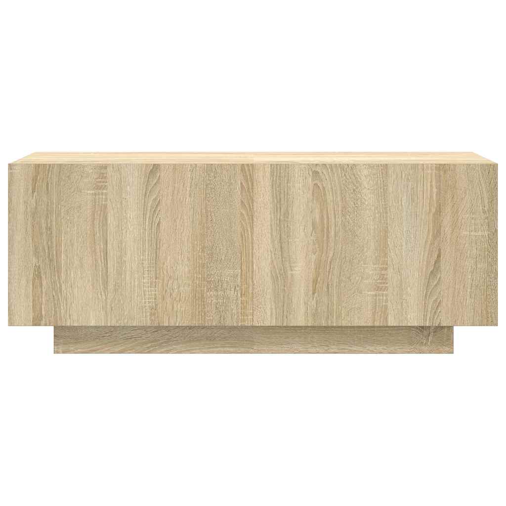 TV ormarić boja hrasta sonome 100x35x40 cm konstruirano drvo Smeđa