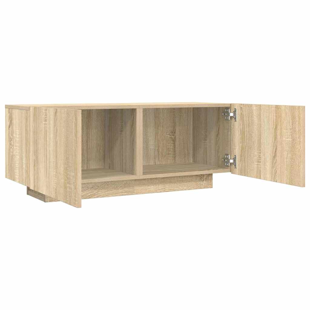 TV ormarić boja hrasta sonome 100x35x40 cm konstruirano drvo Smeđa