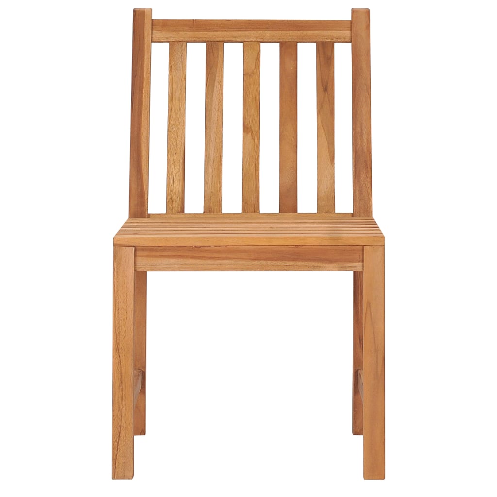 Vrtni blagovaonski set od 5 dijelova 120 x 70 cm masivno tikovino drvo
