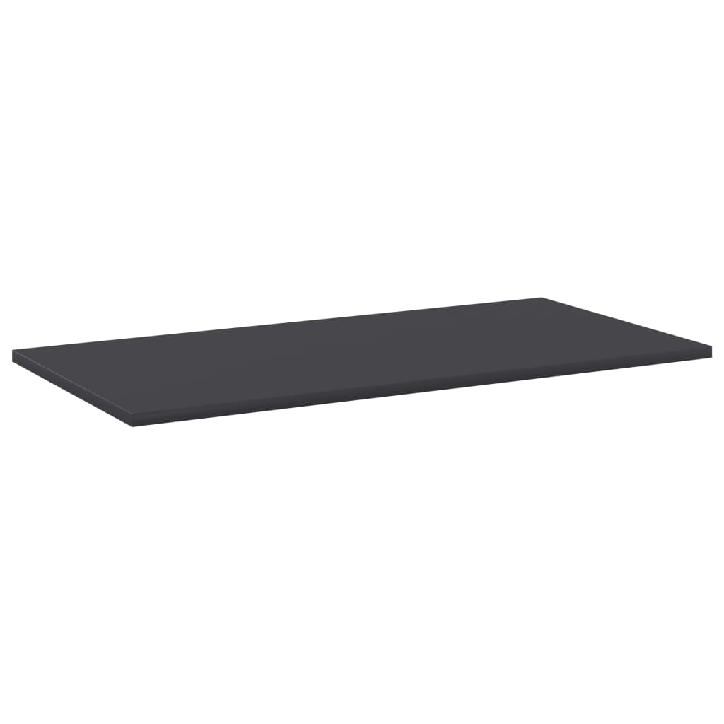 Police za knjige 8 kom sive 80 x 40 x 1,5 cm od iverice