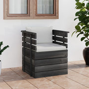 Vrtna fotelja od borovine s jastucima