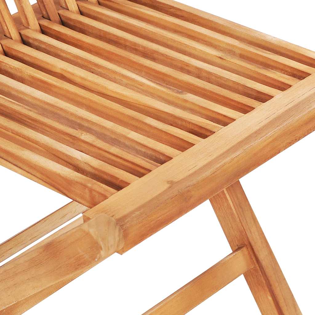 3-dijelni bistro set s antracit jastucima od masivne tikovine Antracitno siva