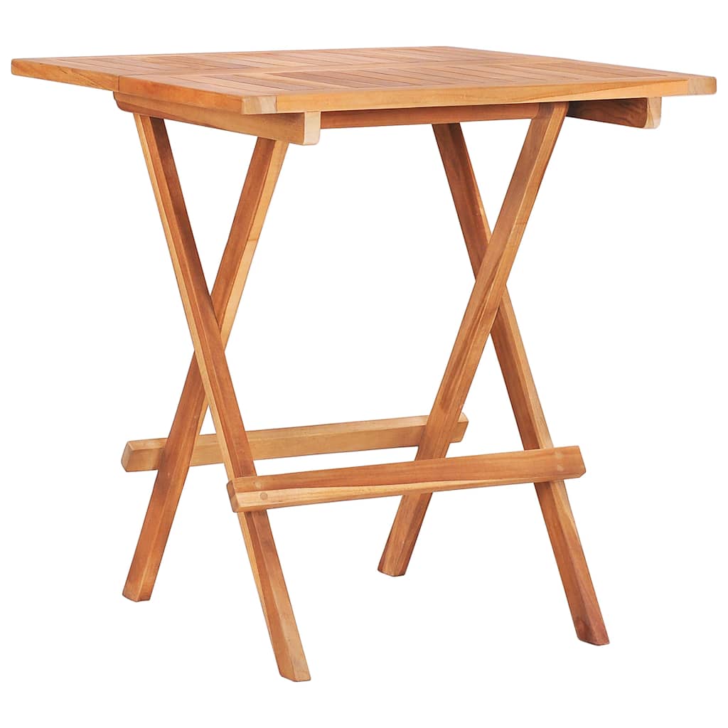 3-dijelni bistro set s antracit jastucima od masivne tikovine Antracitno siva