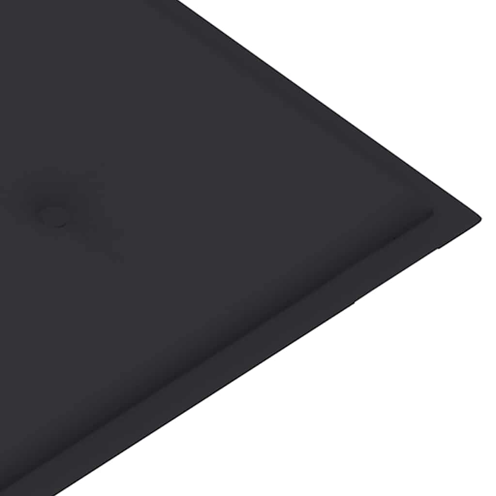 Vrtna klupa s jastukom 120 cm od masivnog bagremovog drva Antracitno siva 120 x 50 x 4 cm