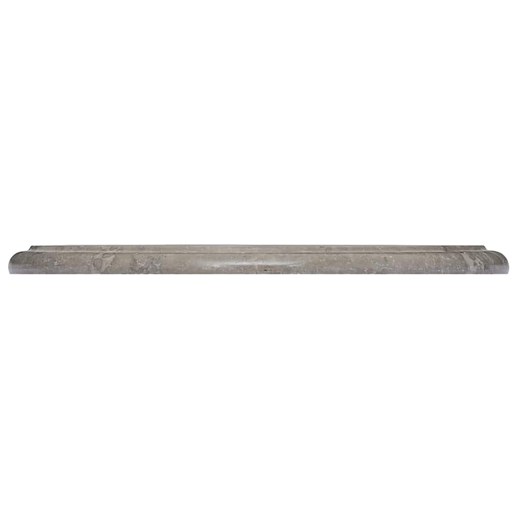 Stolna ploča siva Ø 40 x 2,5 cm mramorna