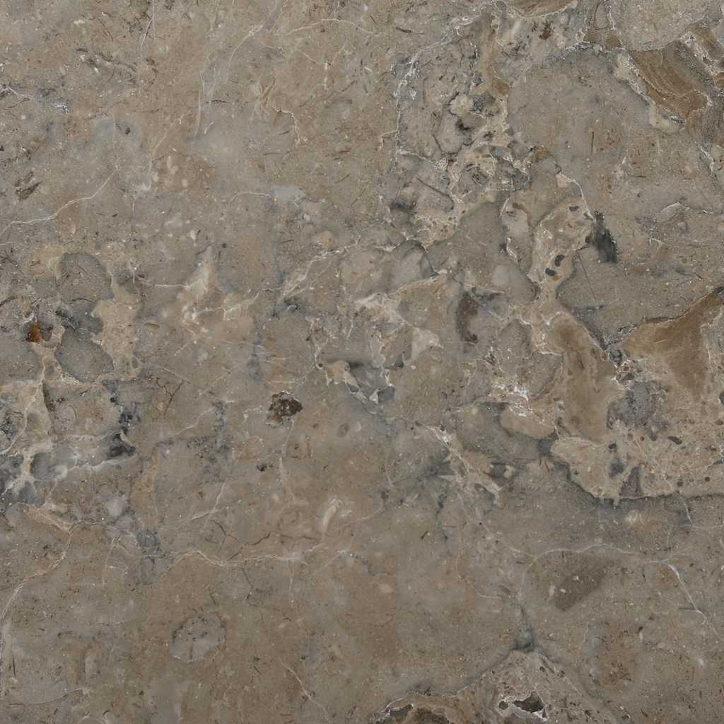 Stolna ploča siva Ø 40 x 2,5 cm mramorna