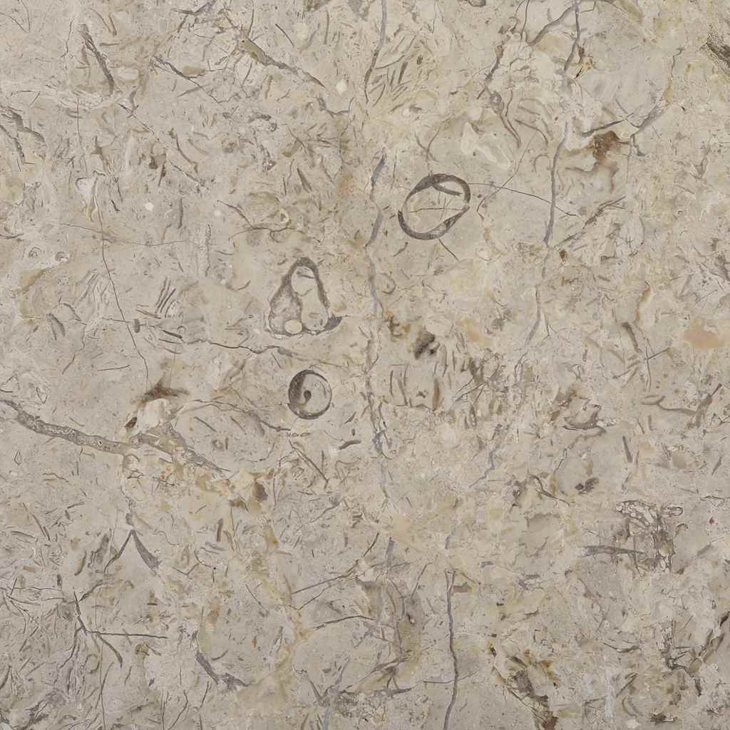 Stolna ploča siva Ø 50 x 2,5 cm mramorna