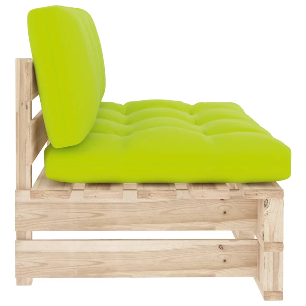 Srednja vrtna sofa od paleta od impregnirane borovine