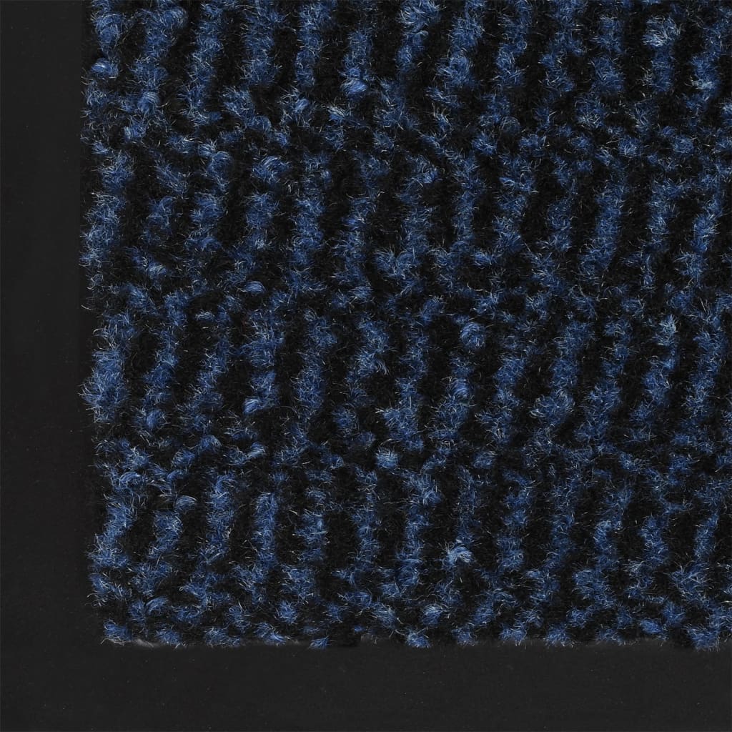 Čupavi otirač 60 x 180 cm plavi