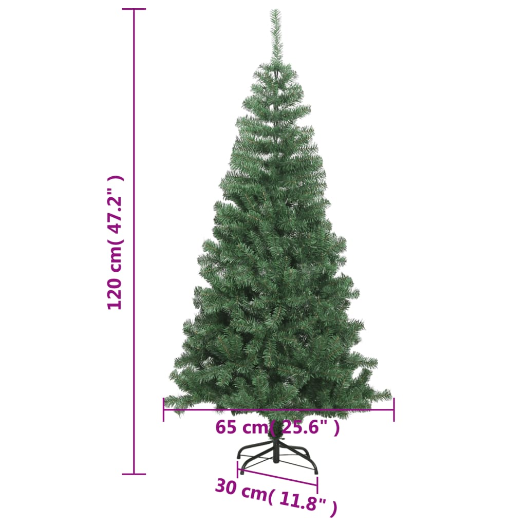 Umjetno božićno drvce sa stalkom 120 cm 230 grana