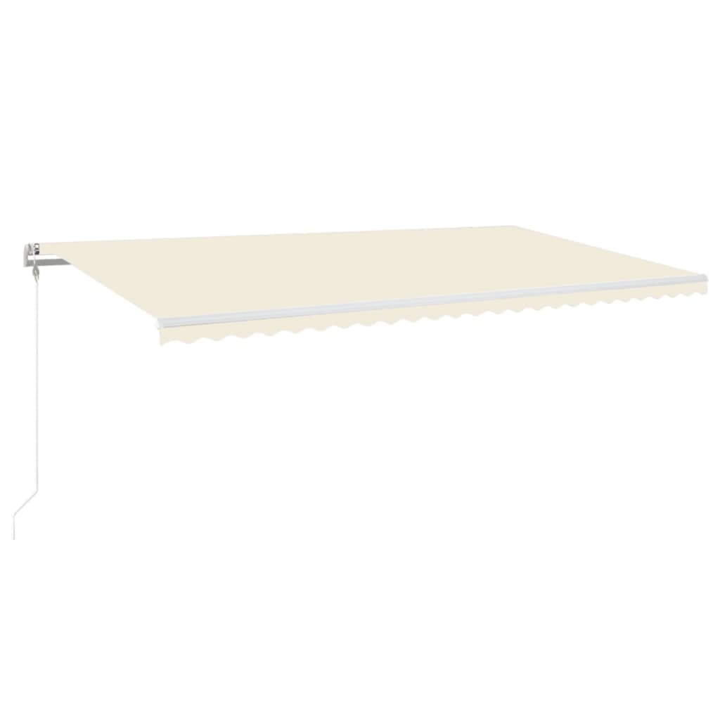 Tenda na automatsko uvlačenje 600x350 cm krem