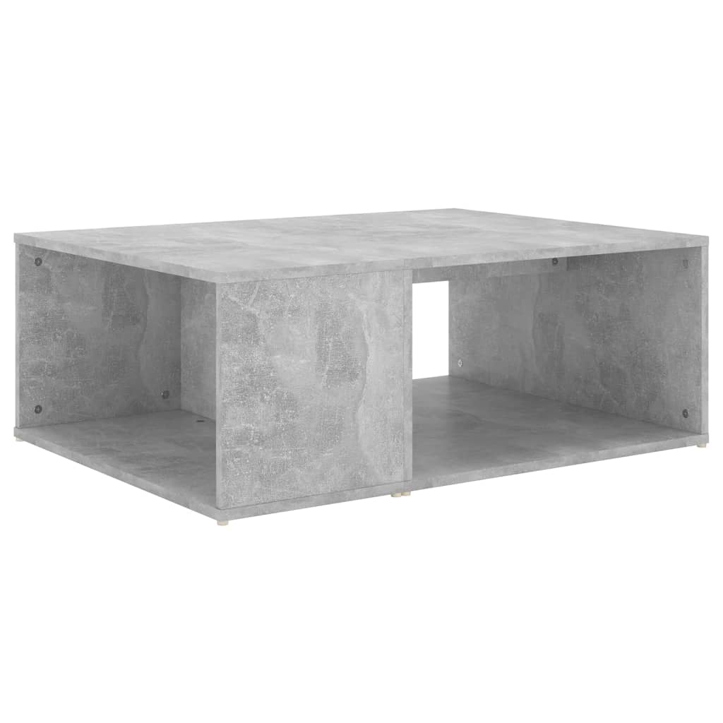 Stolić za kavu boja betona 90 x 67 x 33 cm konstruirano drvo