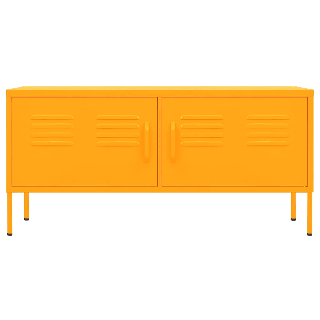 TV ormarić boja senfa 105 x 35 x 50 cm čelični