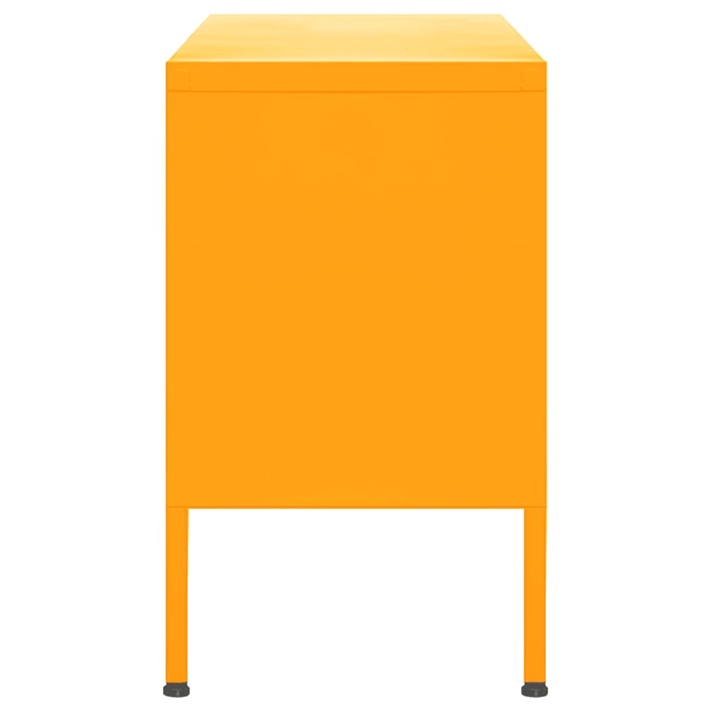 TV ormarić boja senfa 105 x 35 x 50 cm čelični