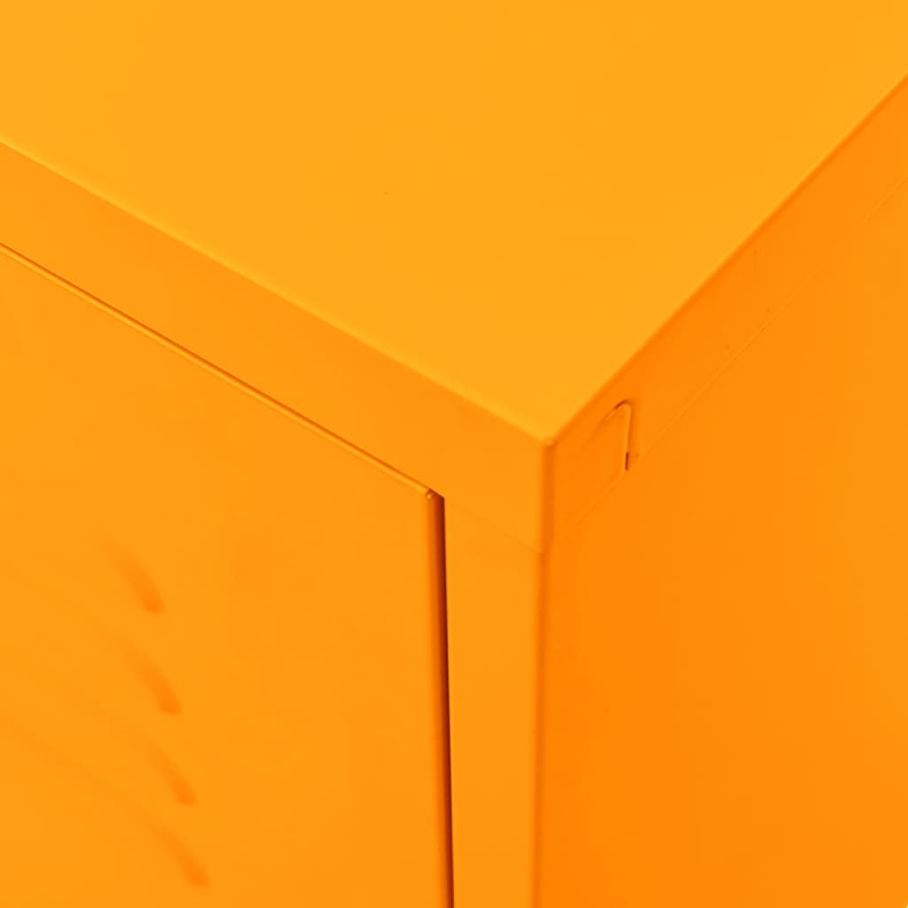 TV ormarić boja senfa 105 x 35 x 50 cm čelični