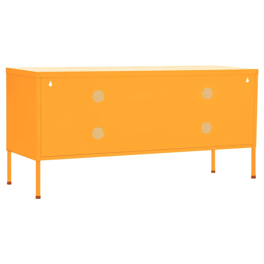 TV ormarić boja senfa 105 x 35 x 50 cm čelični