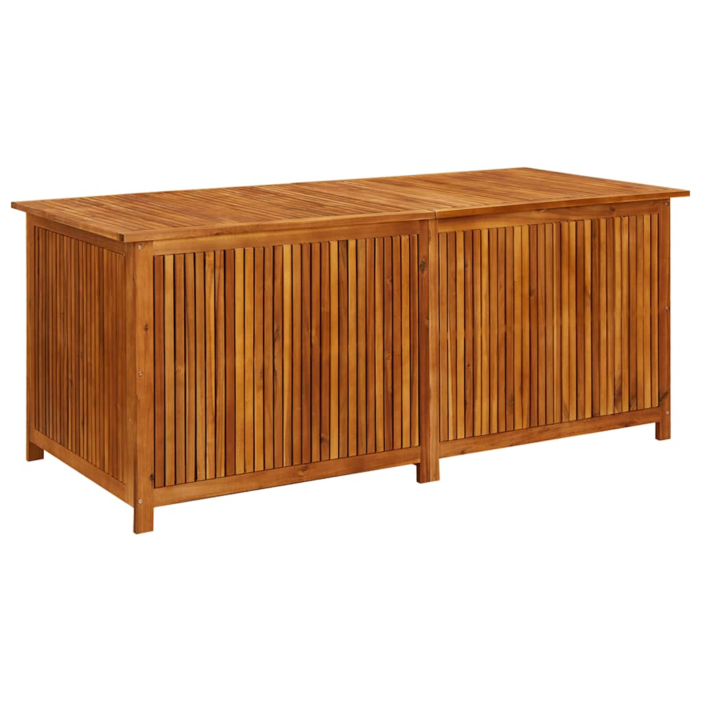 Vrtna kutija za pohranu 175 x 80 x 75 cm masivno bagremovo drvo