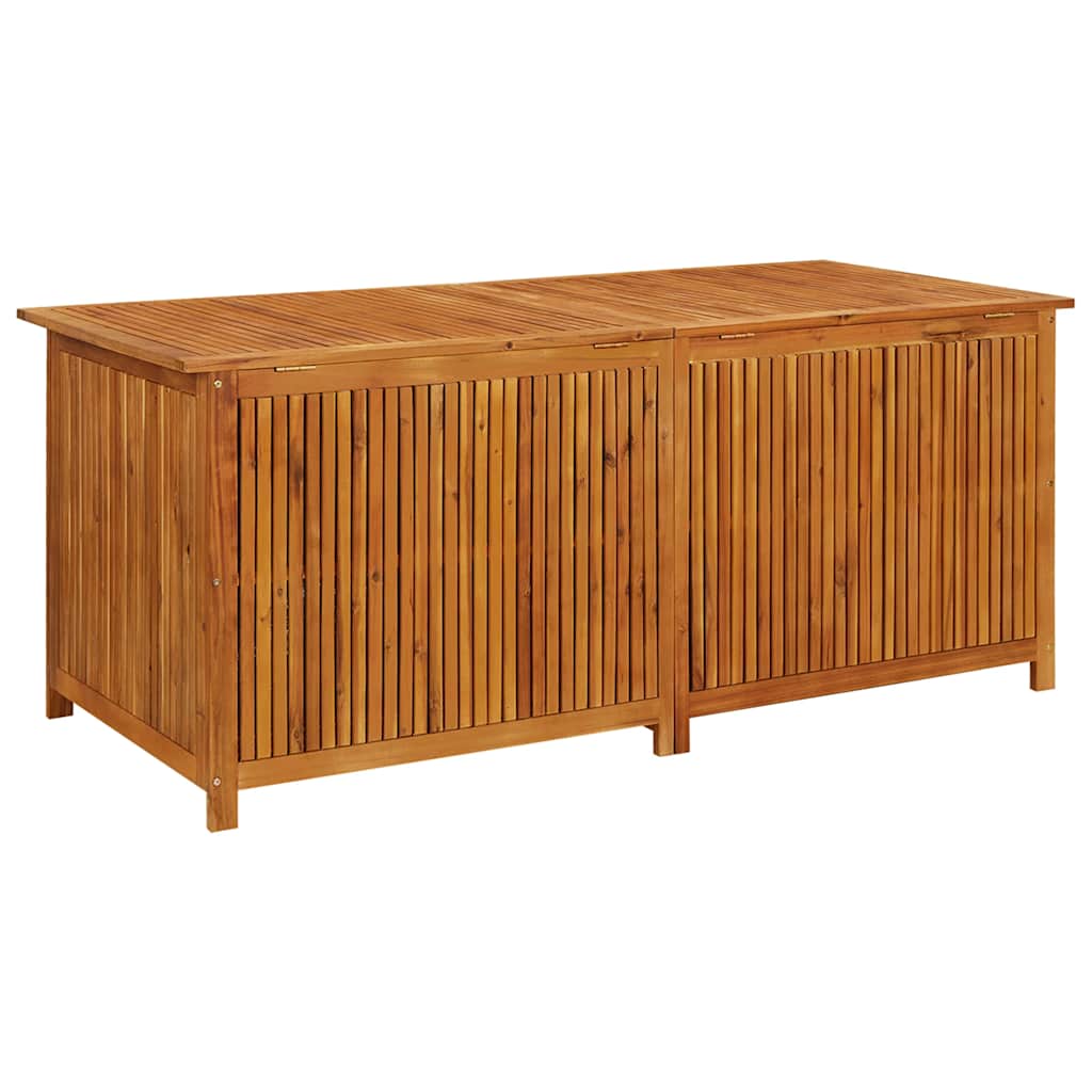 Vrtna kutija za pohranu 175 x 80 x 75 cm masivno bagremovo drvo