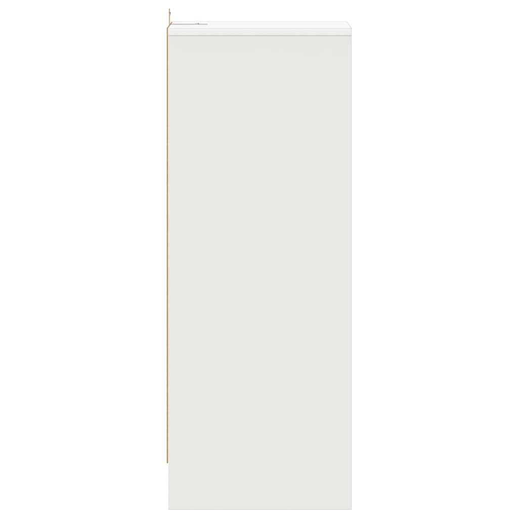 Ormarić za cipele bijeli 31,5 x 35 x 90 cm konstruirano drvo