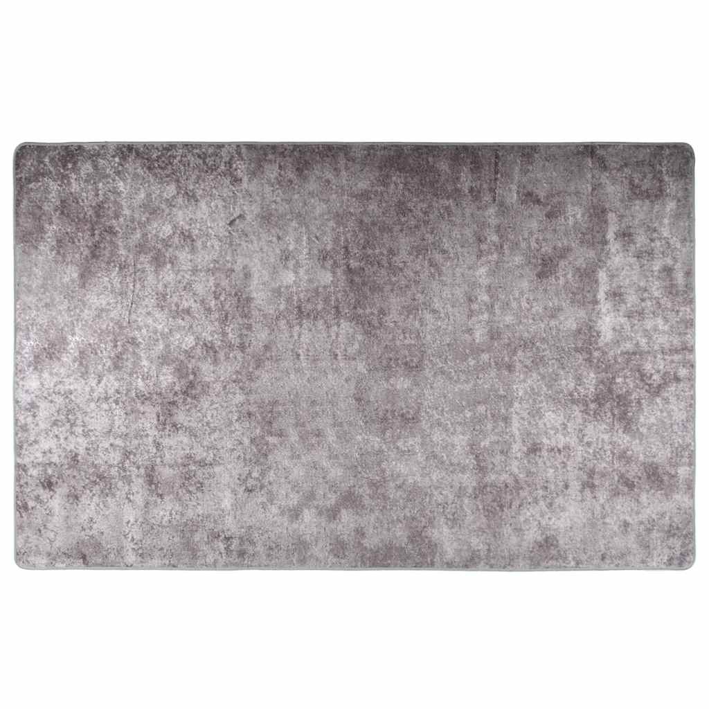 Perivi tepih 160 x 230 cm sivi