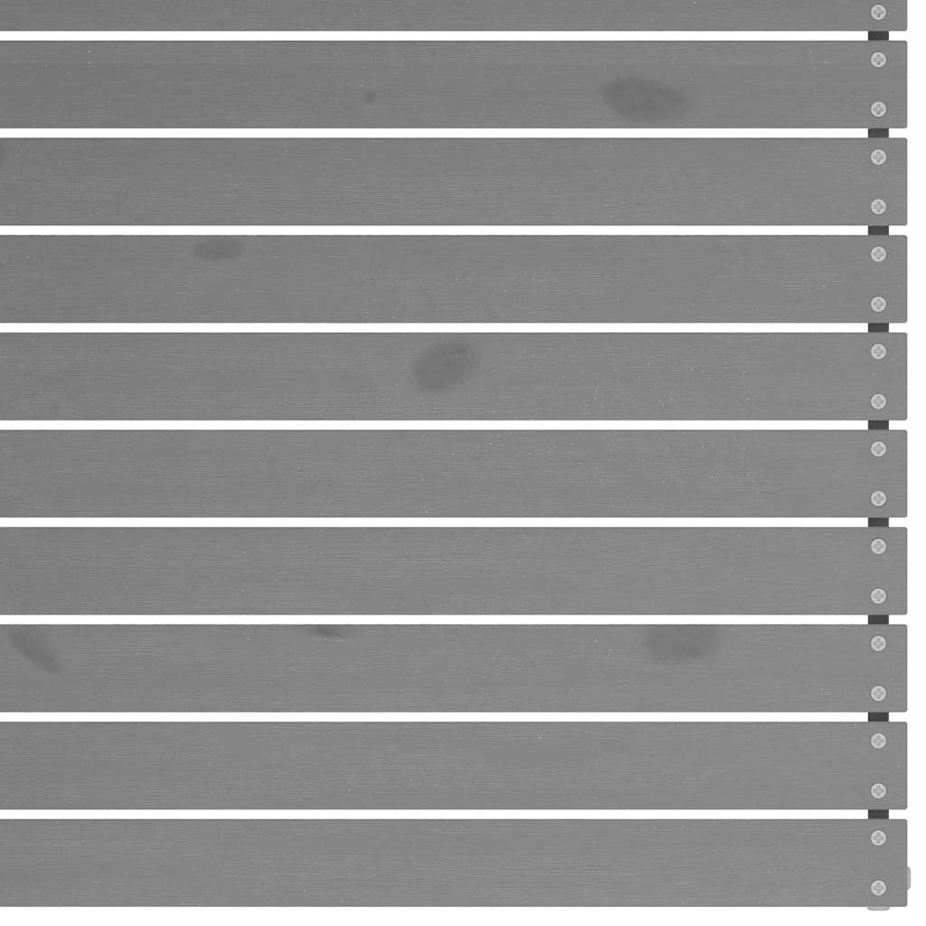 4-dijelna vrtna garnitura od masivne borovine siva
