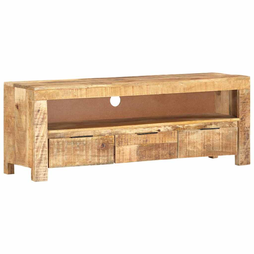 TV ormarić 110 x 30 x 40 cm od grubog drva manga Smeđa