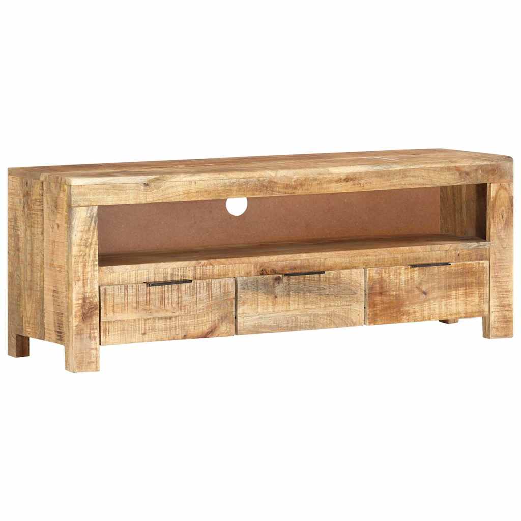 TV ormarić 110 x 30 x 40 cm od grubog drva manga Smeđa