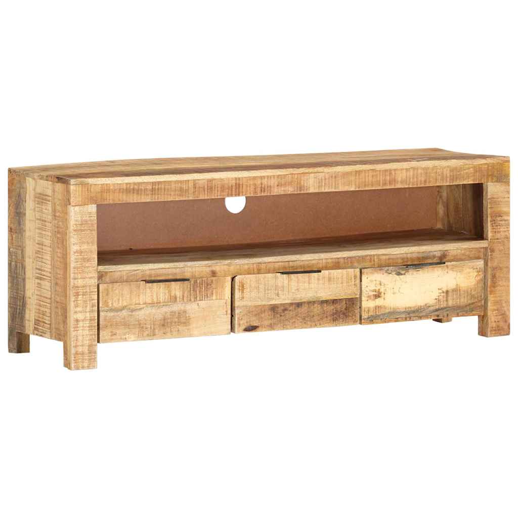 TV ormarić 110 x 30 x 40 cm od grubog drva manga Smeđa