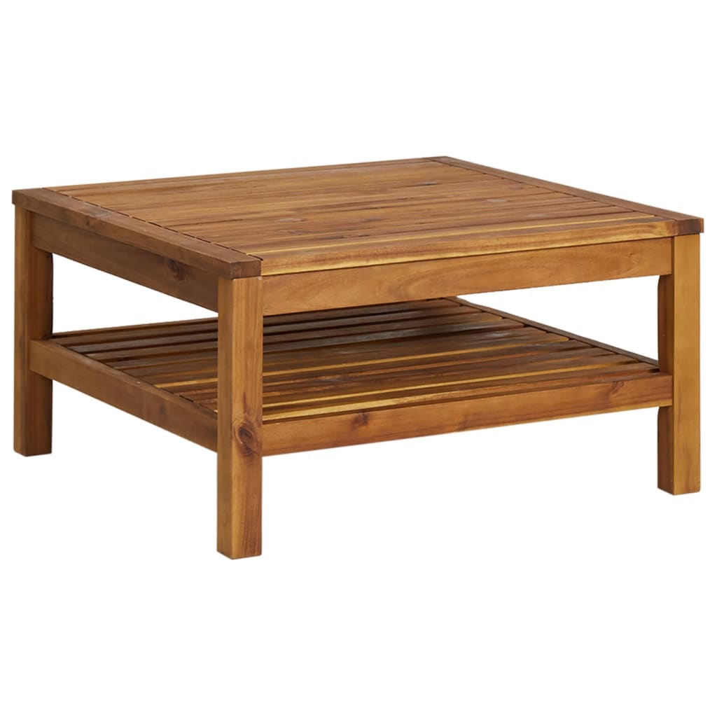 6-dijelna vrtna garnitura od masivnog drva bagrema s jastucima