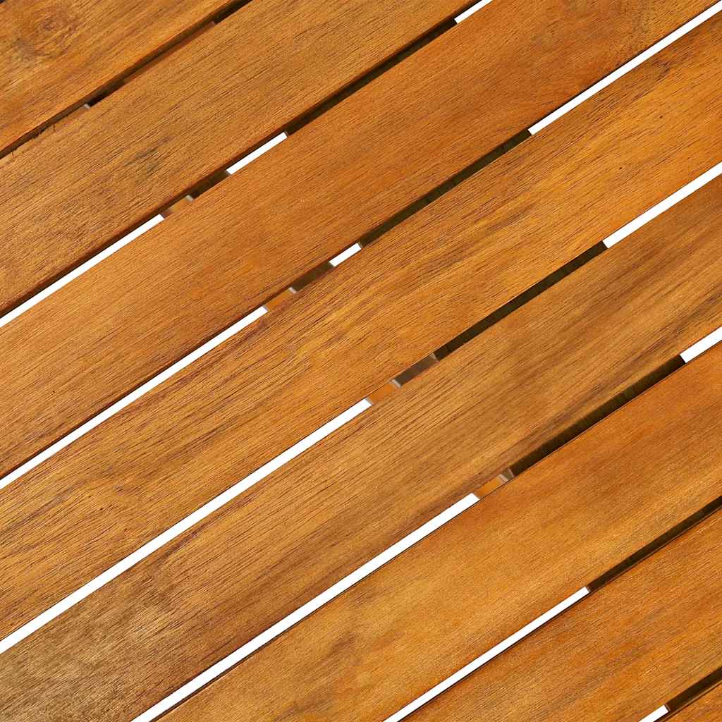 7-dijelni vrtni blagovaonski set 180x90x75 cm bagremovog drva