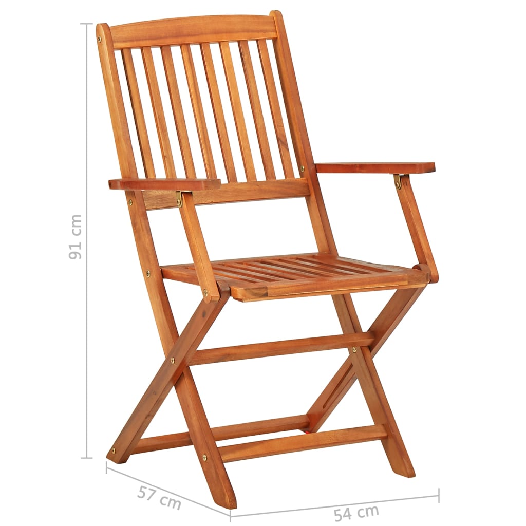 13-dijelni vrtni blagovaonski set 280x90x75 cm bagremovog drva