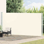 Uvlačiva bočna tenda za terasu 200 x 600 cm krem