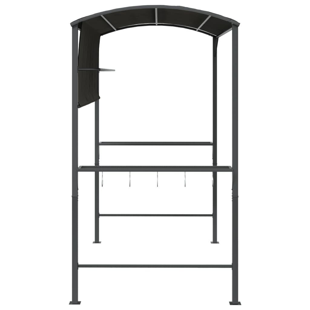 Sjenica s krovom 220 x 110 x 200 cm antracit