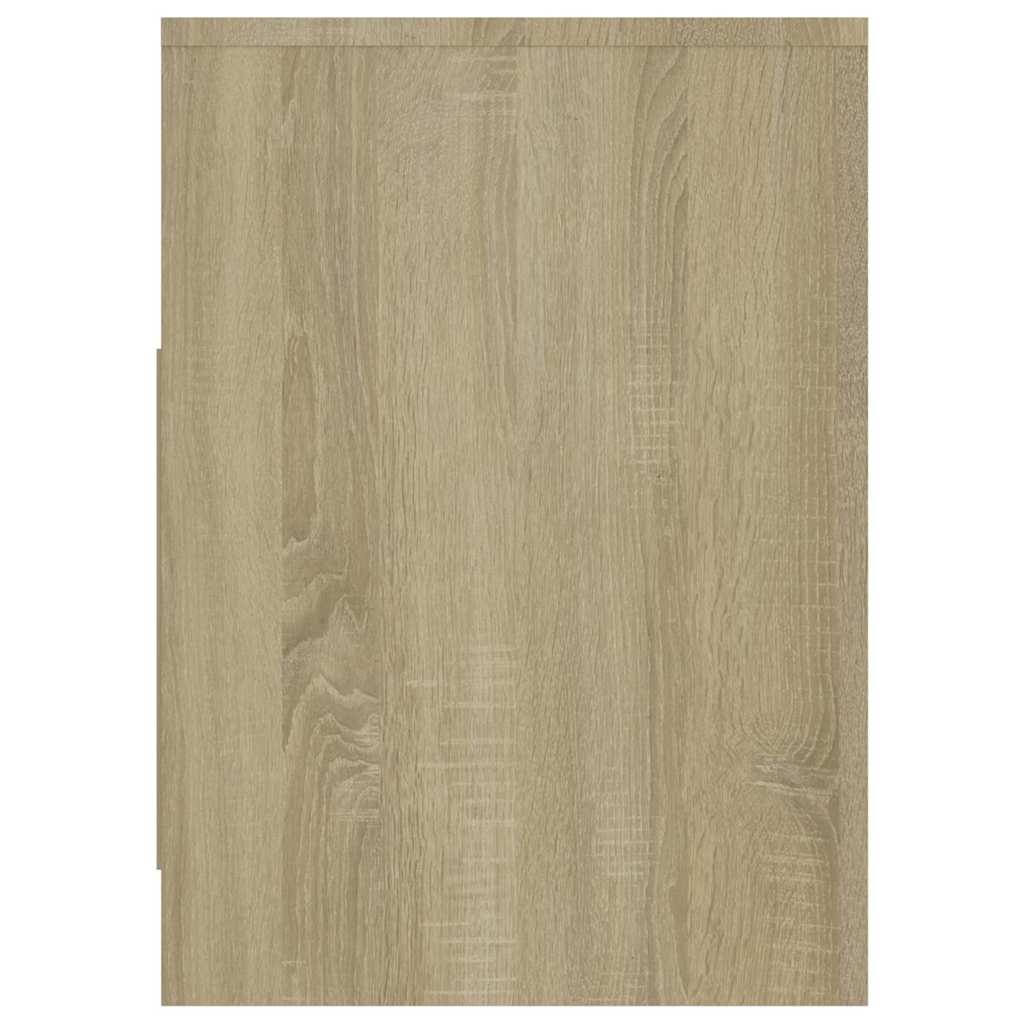 TV ormarić boja hrasta 102 x 37,5 x 52,5 cm konstruirano drvo Bež