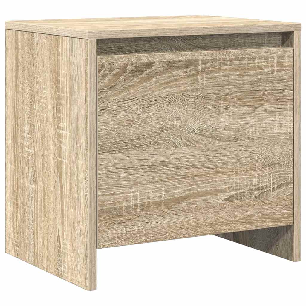 Noćni ormarići 2 kom boja hrasta sonome 45x34x44,5 cm drveni Bež
