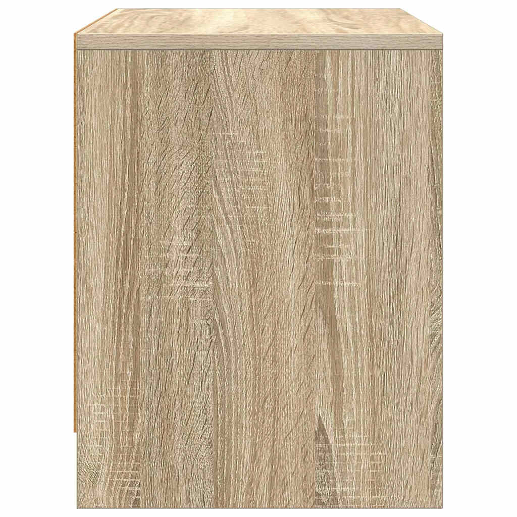 Noćni ormarići 2 kom boja hrasta sonome 45x34x44,5 cm drveni Bež