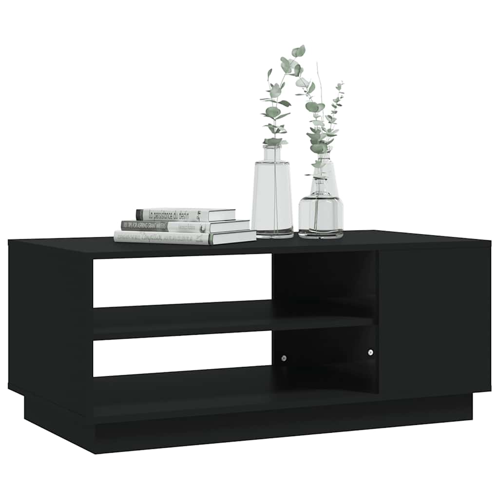 Stolić za kavu crni 102 x 55 x 43 cm od iverice