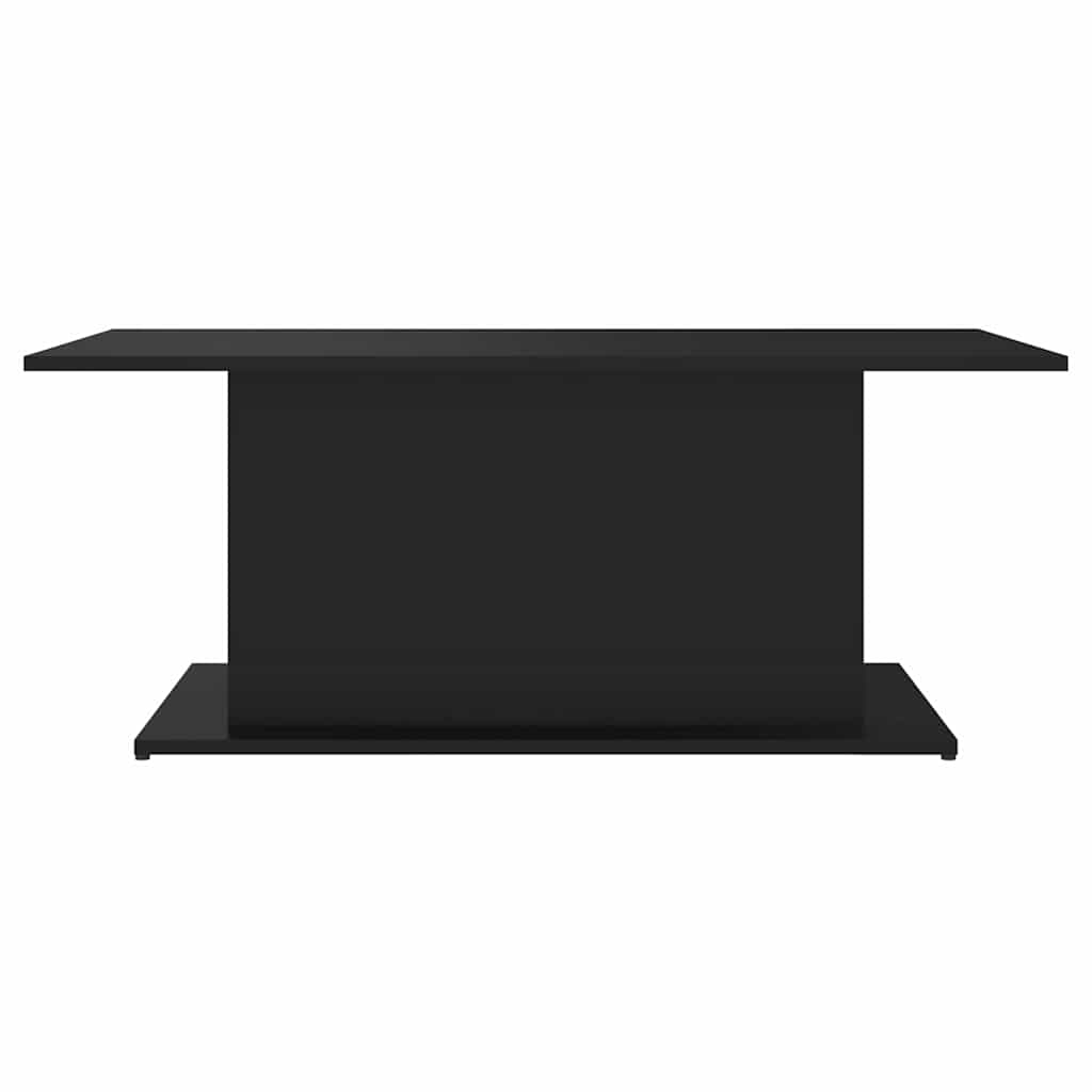 Stolić za kavu crni 102 x 55,5 x 40 cm od konstruiranog drva