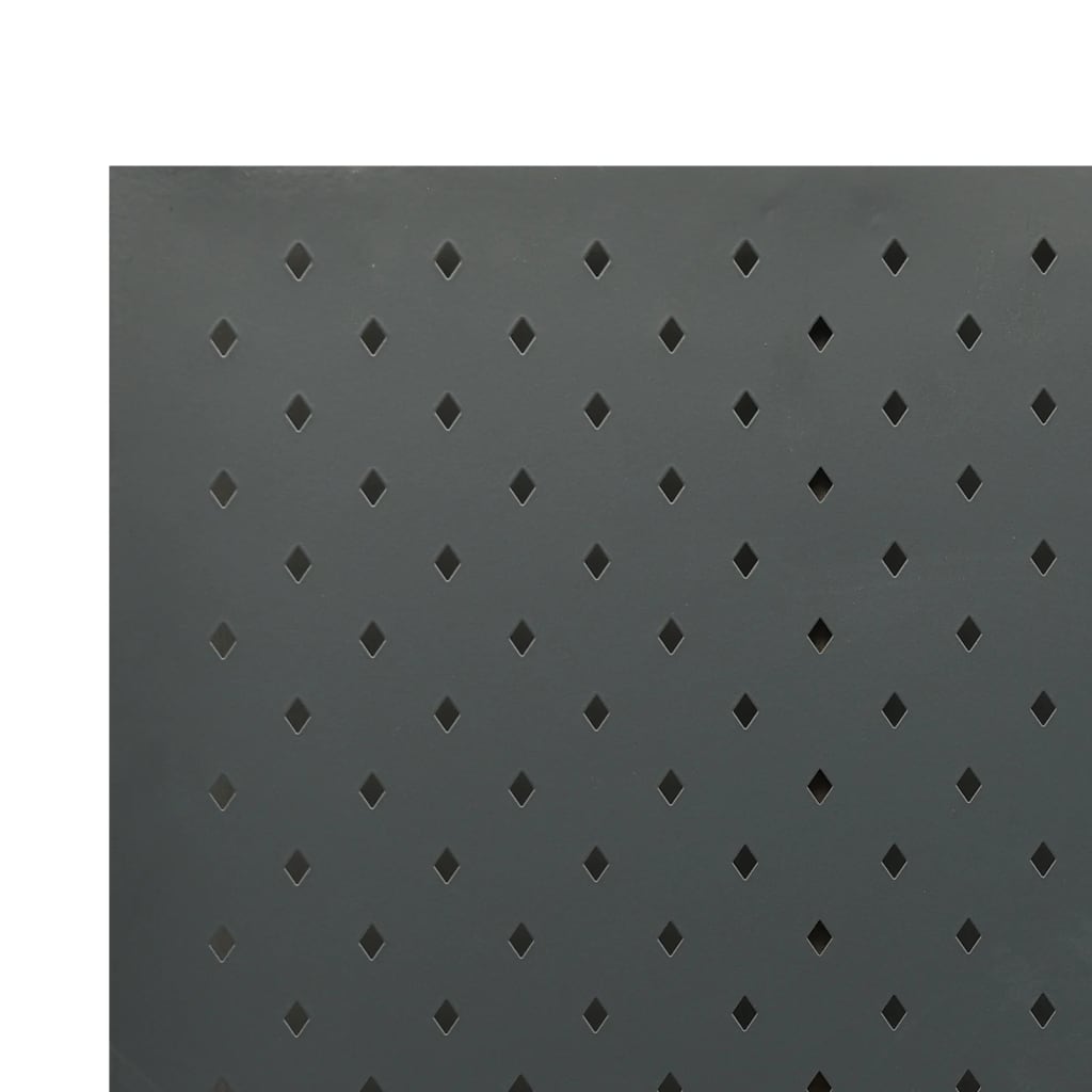 Sobne pregrade s 5 panela 2 kom antracit 200 x 180 cm čelične