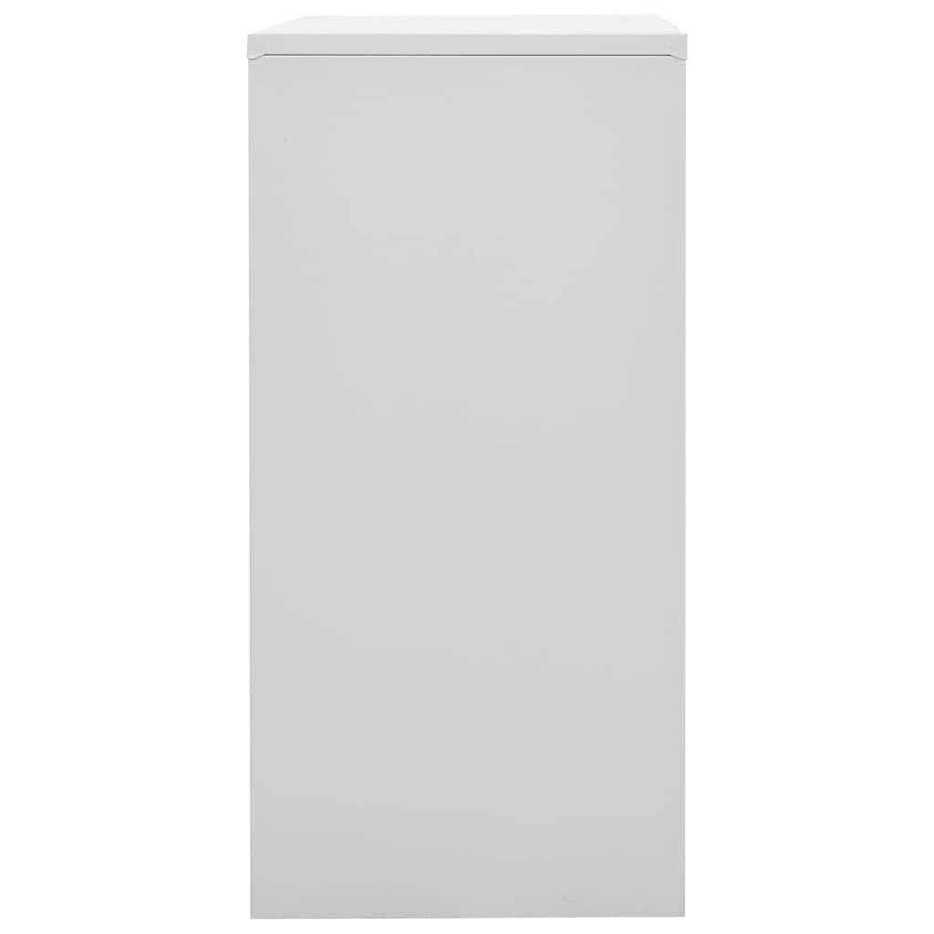 Ormarići s ključem 2 kom svjetlosivi/plavi 90x45x92,5 cm čelik Plava