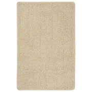 Čupavi tepih krem 200 x 290 cm protuklizni
