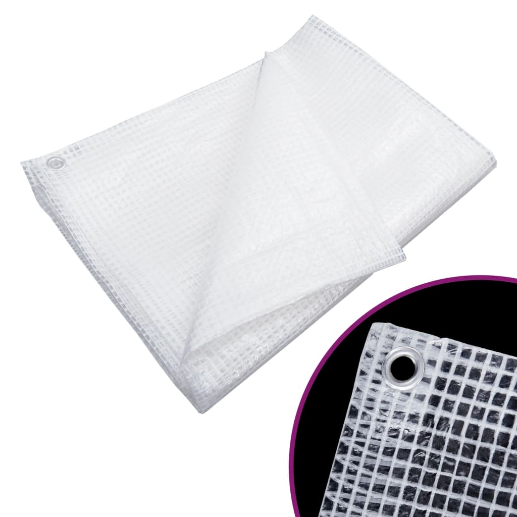 Cerada Leno 140 g/m² 6x12 m bijeli