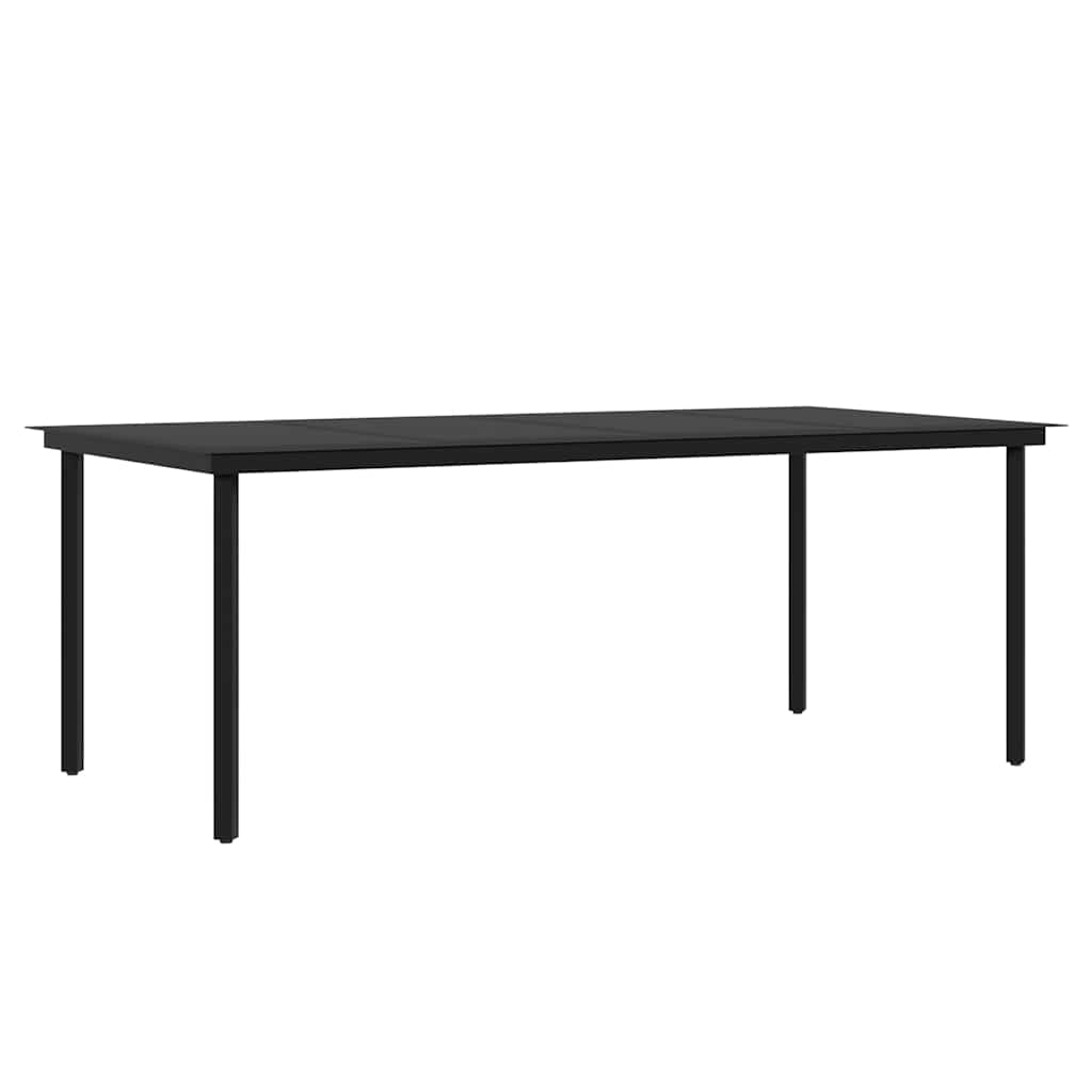 7-dijelni vrtni blagovaonski set s jastucima smeđi Smeđa Dužina stola 140 cm